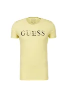 Glitch T-shirt GUESS жълт